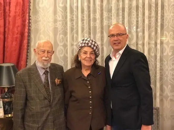 Miguel Angel Garc&iacute;a Brera, Mar&iacute;a Teresa Aguil&oacute; Sanmart&iacute;n y Miguel Angel Gonz&aacute;lez Su&aacute;rez