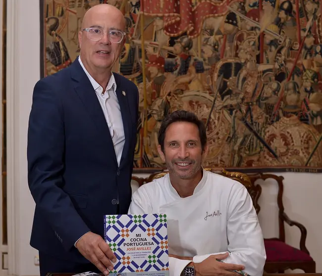 Miguel Angel González Suárez y José Avillez