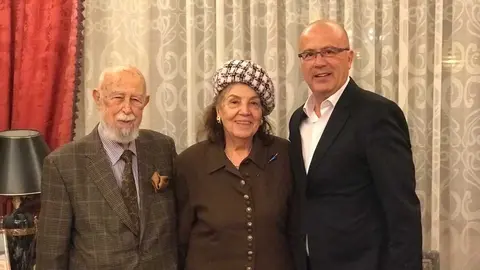 Miguel Angel Garc&iacute;a Brera, Mar&iacute;a Teresa Aguil&oacute; Sanmart&iacute;n y Miguel Angel Gonz&aacute;lez Su&aacute;rez
