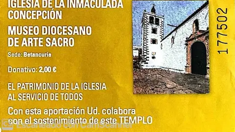 Iglesia de La Inmaculada Concepci&oacute;n, Betancuria